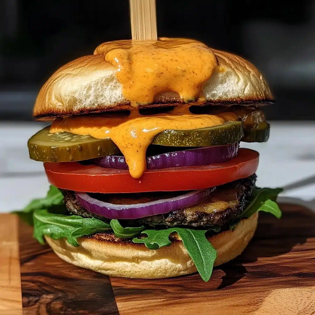 Epic Portobello Mushroom Burger Recipe - Recipe Image
