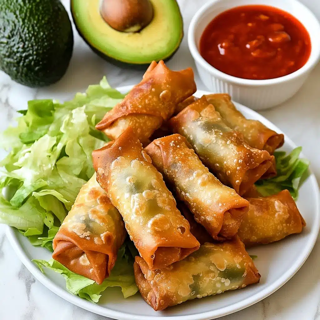5-Ingredient Avocado Egg Rolls Recipe - Recipe Image