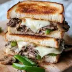 Roasted Beef Grilled Cheese Sandwich Recipe