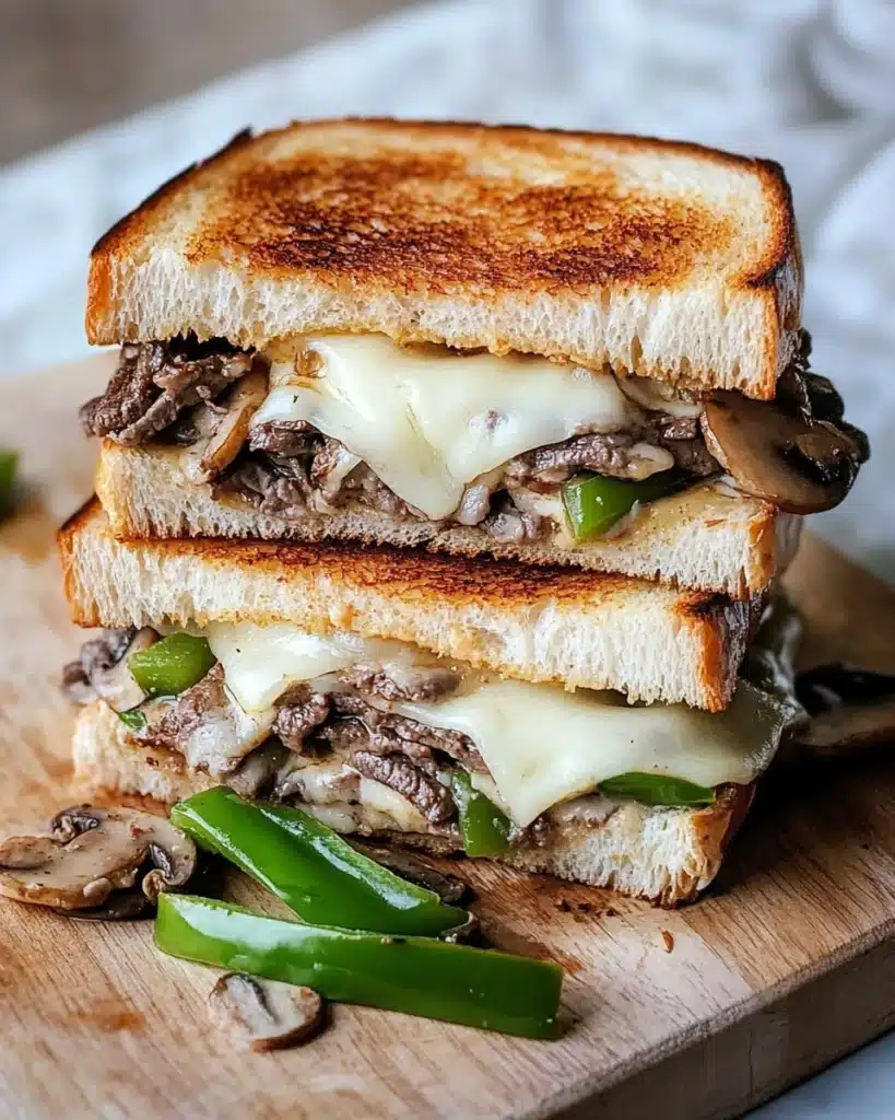 Roasted Beef Grilled Cheese Sandwich Recipe