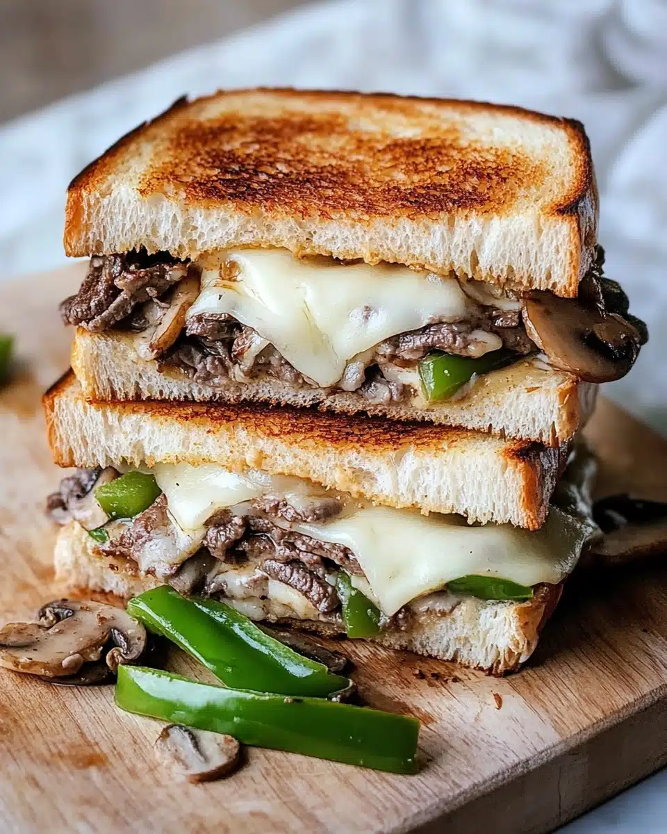 Roasted Beef Grilled Cheese Sandwich Recipe