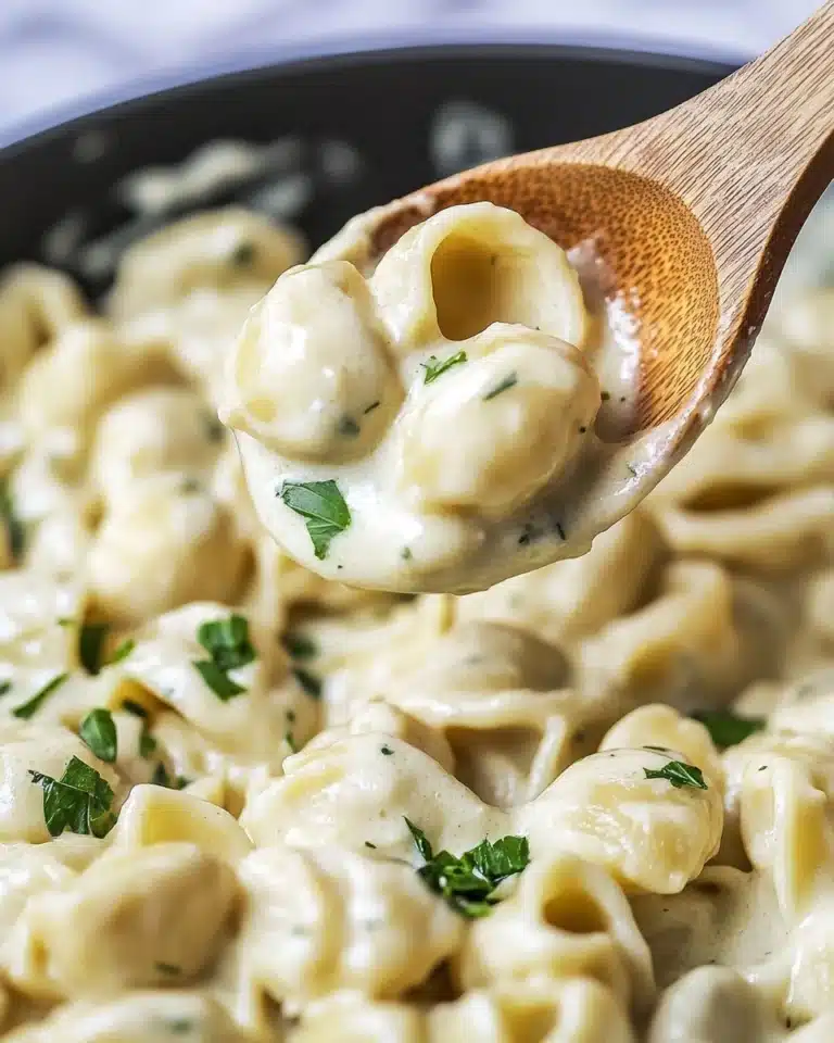 Creamy Pesto Tortellini Recipe