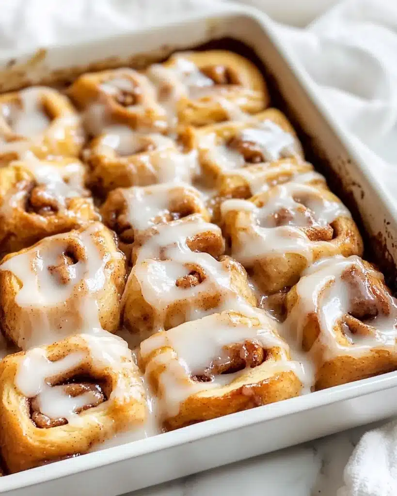 2 Ingredient Apple Cinnamon Roll Bake Recipe