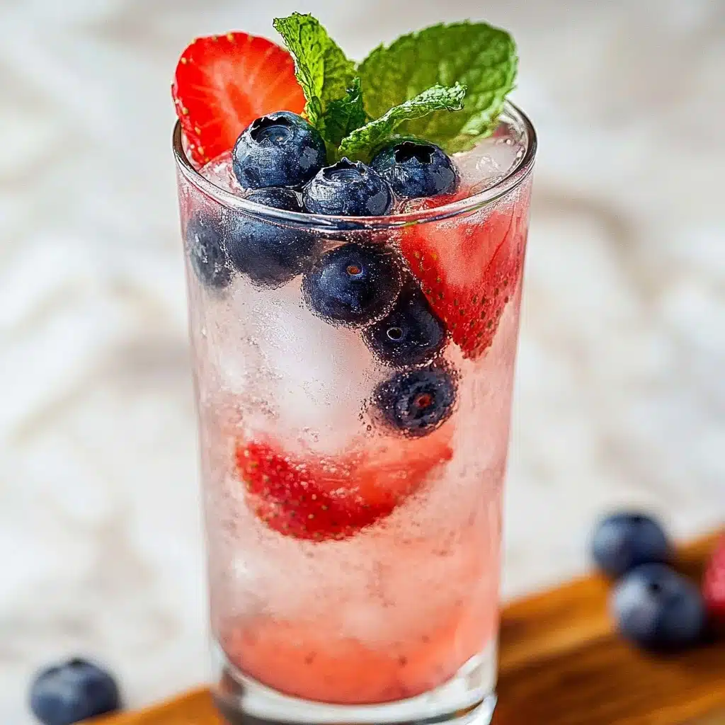 4th of July Mocktail Recipe - Recipe Image