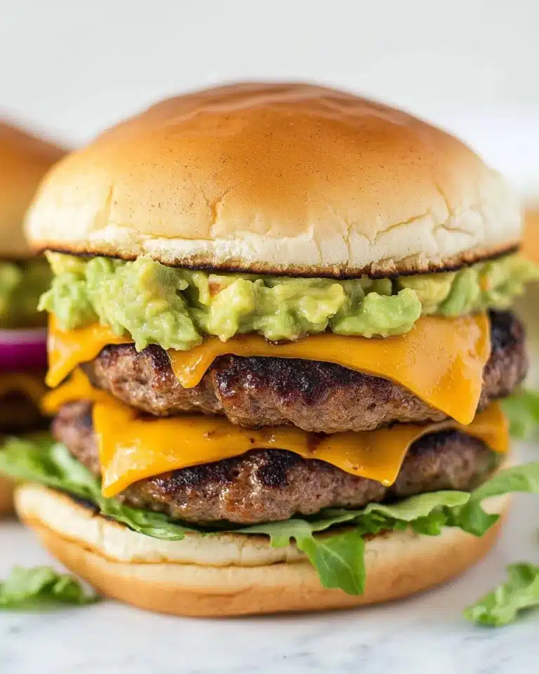 Grilled Southwest Poblano Burgers Recipe