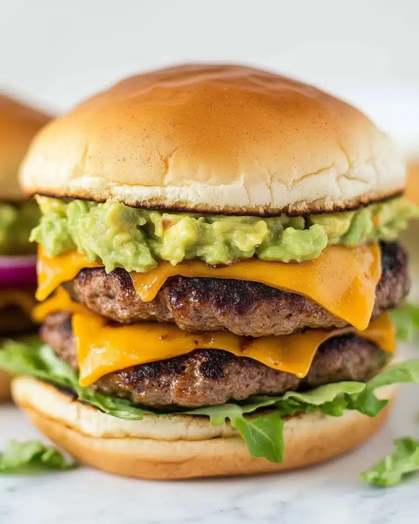 Grilled Southwest Poblano Burgers Recipe