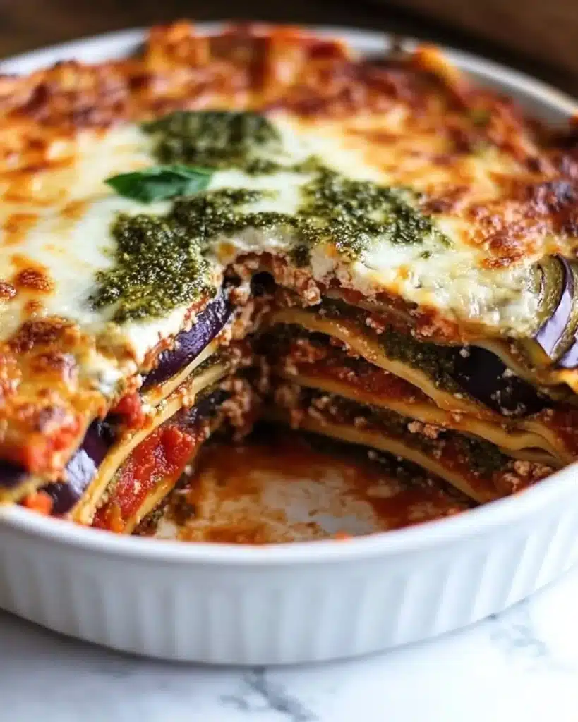 Roasted Eggplant Lasagna Recipe