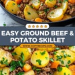 Beef and Potato Skillet Recipe