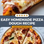 Easy Homemade Pizza Dough Recipe