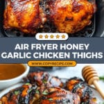 Air Fryer Honey Garlic Chicken Recipe