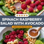Spinach Raspberry Salad Recipe