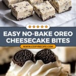 Small-batch No-bake Oreo Cheesecake Bites Recipe