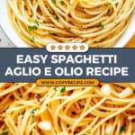 Spaghetti Aglio e Olio Recipe
