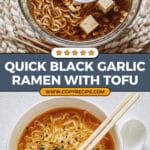 Black Garlic Ramen Recipe