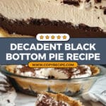 Black Bottom Pie Recipe