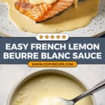 Classic French Lemon Beurre Blanc Recipe