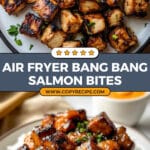 Air Fryer Bang Bang Salmon Bites Recipe