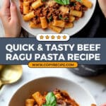 Beef Pasta in Tomato Sauce Recipe