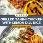 Grilled Tahini Chicken Recipe