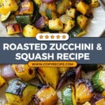 Roasted Zucchini and Squash Recipe
