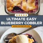 Very Best Blueberry Cobbler Recipe