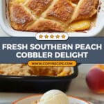 Fresh Southern Peach Cobbler Recipe