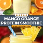 Mango Orange Protein Smoothie Recipe