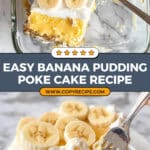 Banana Pudding Poke Cake Recipe