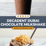 Copycat Shake Shack Dubai Chocolate Milkshake Recipe