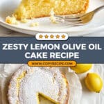 Lemon Olive Oil Cake Recipe
