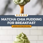 Healthy Matcha Chia Pudding Recipe