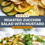 Roasted Zucchini Salad Recipe