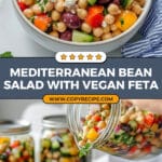 Mediterranean Dense Bean Salad Recipe