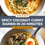 Spicy Coconut Curry Ramen Recipe