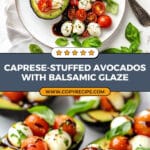 Caprese Stuffed Avocados Recipe