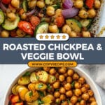 Roasted Chickpea & Veggie Bowl Recipe