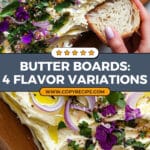 Butter Board with Assorted Toppings Recipe