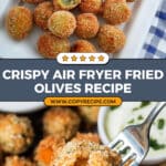 Air Fryer Fried Olives Recipe