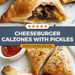 Cheeseburger Calzones Recipe