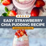 Strawberry Chia Seed Pudding Recipe