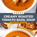 Roasted Tomato Basil Soup Recipe