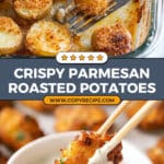 Crispy Roasted Parmesan Potatoes Recipe