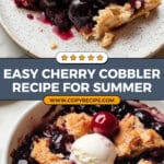 Easy Cherry Cobbler Recipe