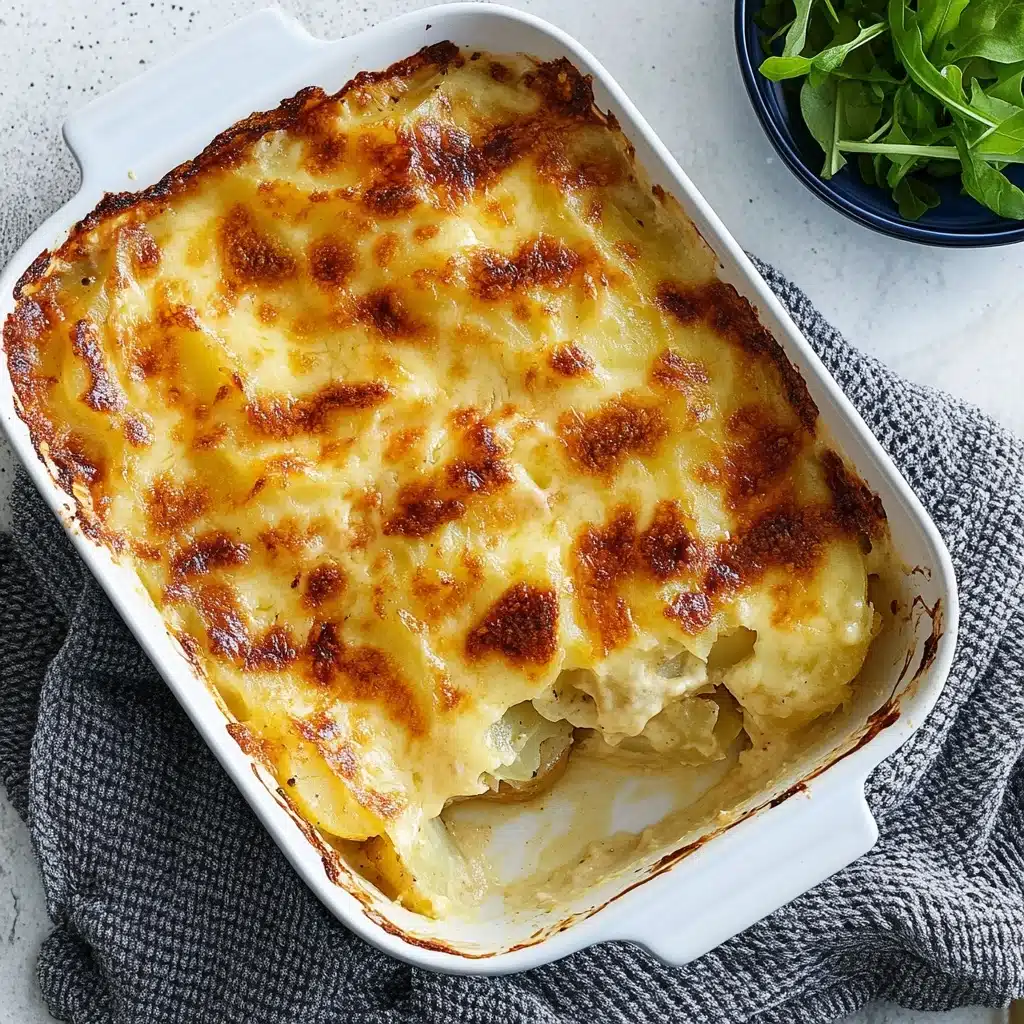 Mozzarella Potato Pie Recipe - Recipe Image