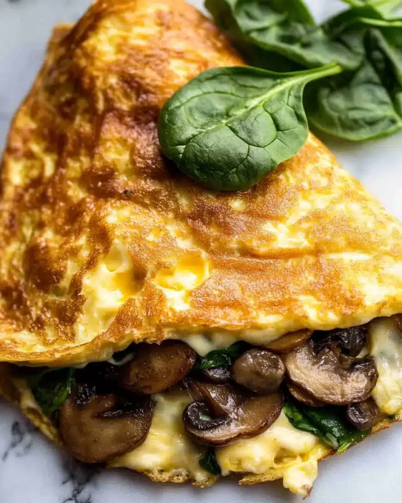 Mushroom Omelette Recipe