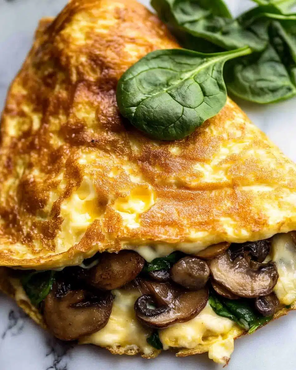 Mushroom Omelette Recipe