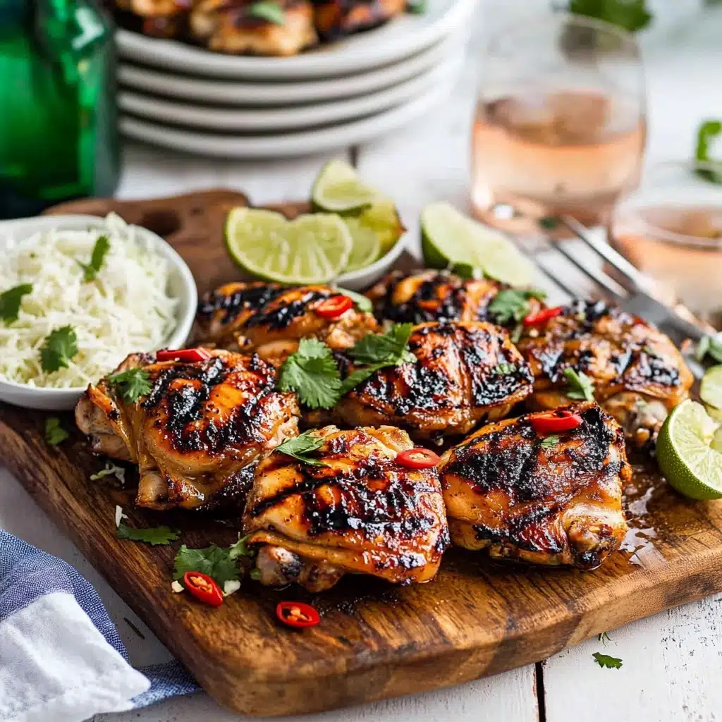Grilled Marinated Thai Chicken (Gai Yang) Recipe - Recipe Image