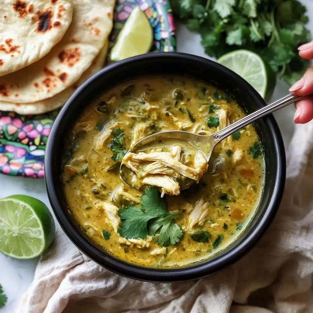 Chicken Chile Verde Pressure Cooker Recipe - Recipe Image
