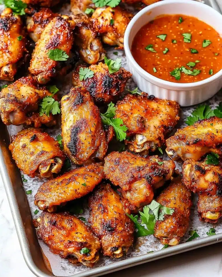 Grilled Chicken Wings Recipe