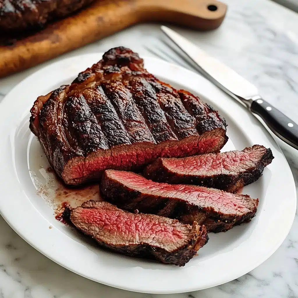 Slow-Smoked Porterhouse Steaks Recipe - Recipe Image